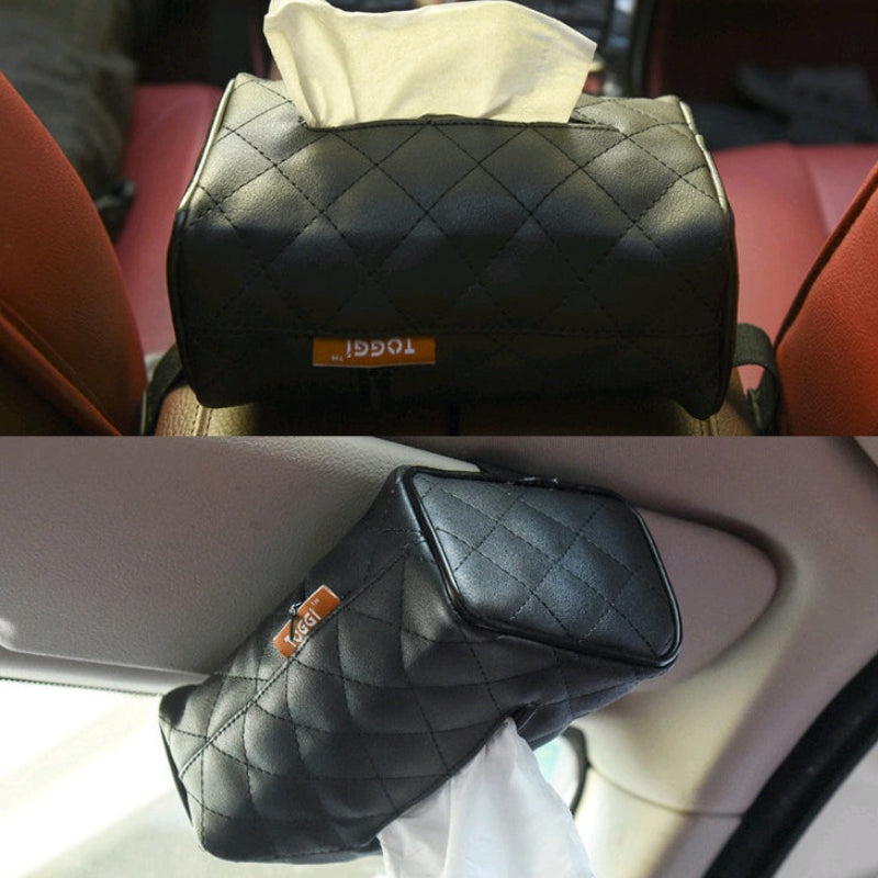 Auto-Innenraum-Taschentuchbox, kreatives Autozubehör, Papierhandtuch-Set