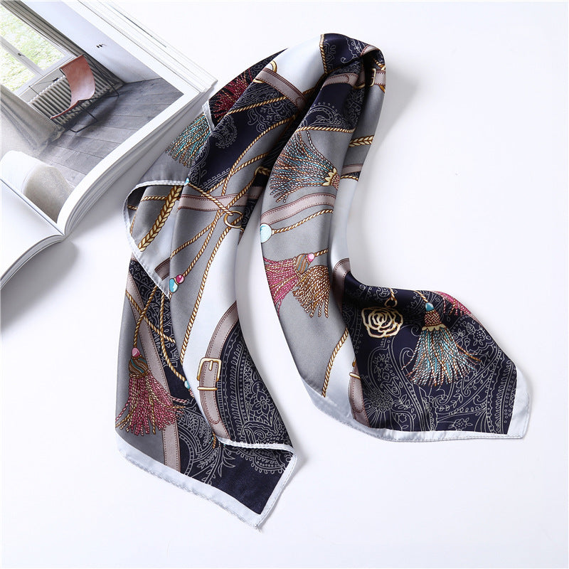 Decorative scarf silk scarf