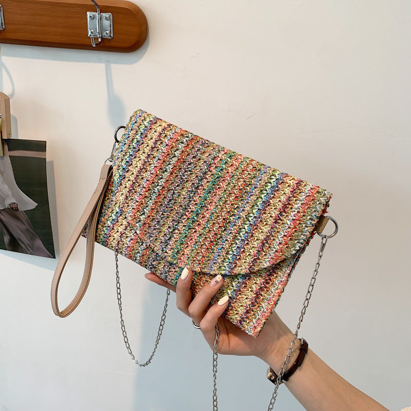 Casual Ethnic Style Woven Bag Women