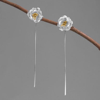 Camellia series earrings