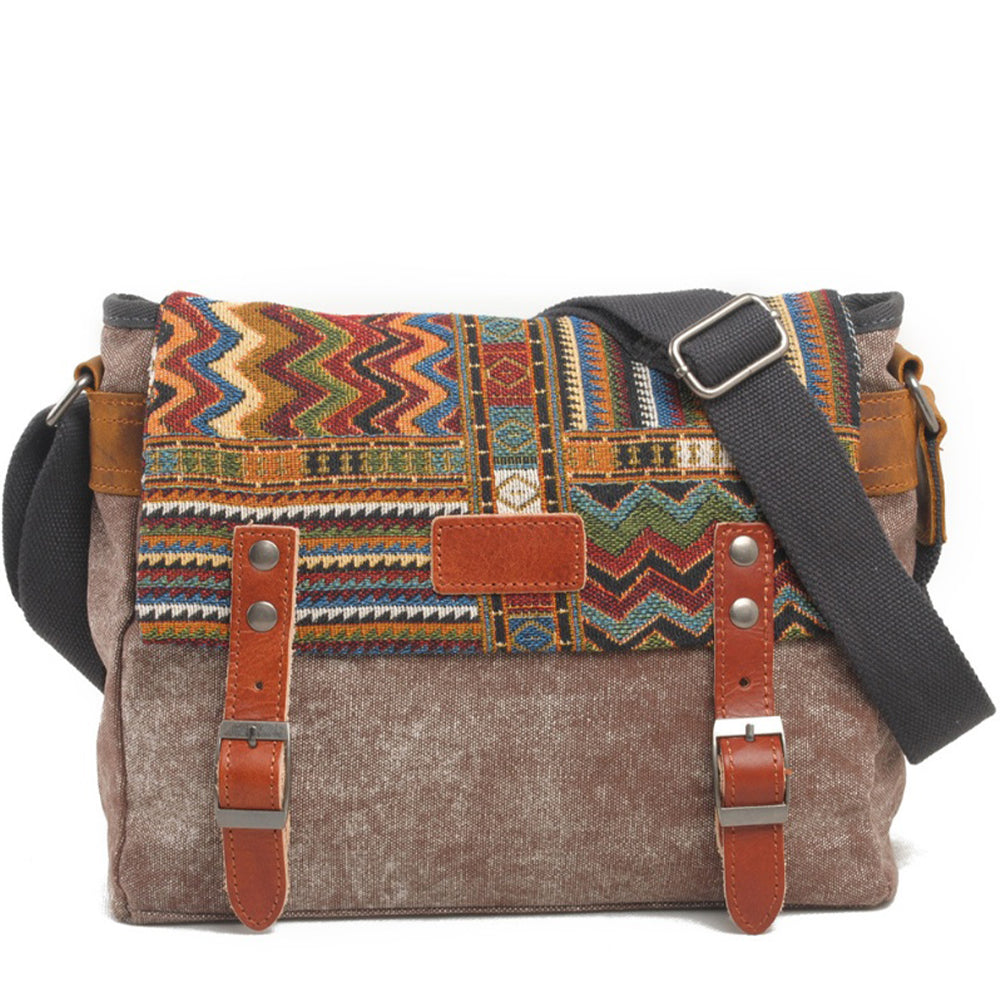 Vintage shoulder bag ethnic style