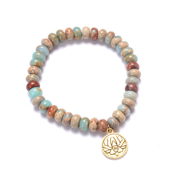 Lotus bracelet turquoise