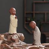 Yixing Clay Small Monk Zen Home Chinese Style Decoration Living Room