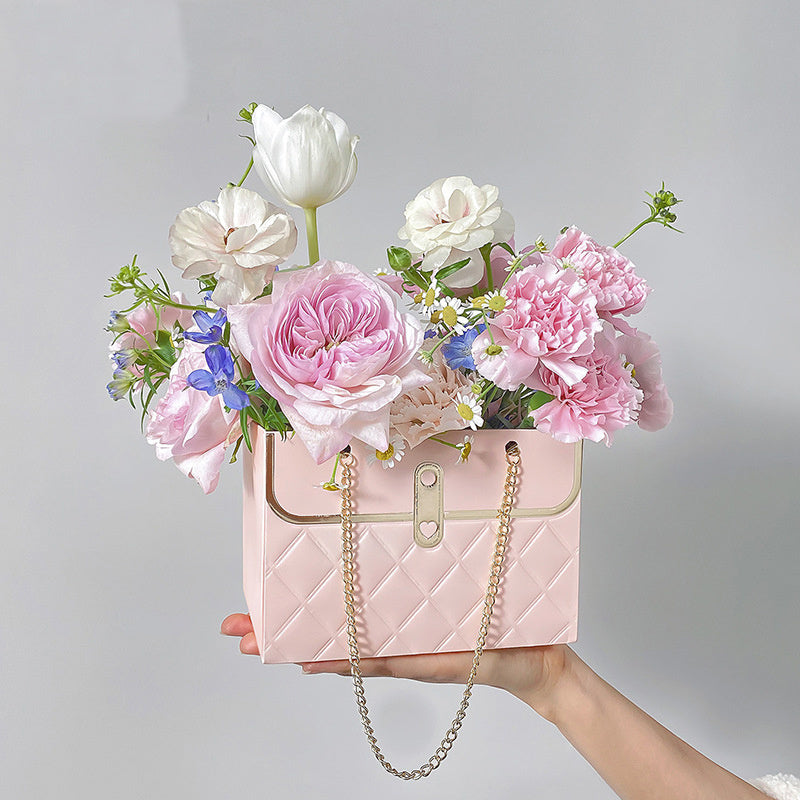 Creative Gift Wrap Flower Rectangular Gift Packaging Bags