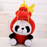 Animal Head Cover Panda Plush Doll Pillow Ornament-10