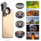 Macro Fisheye Telephoto Five-in-one Camera Set