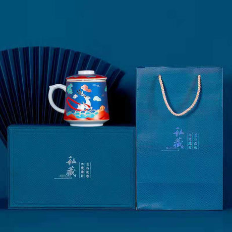 Successful People Business Creative Tea Cup Set Gift Box-3