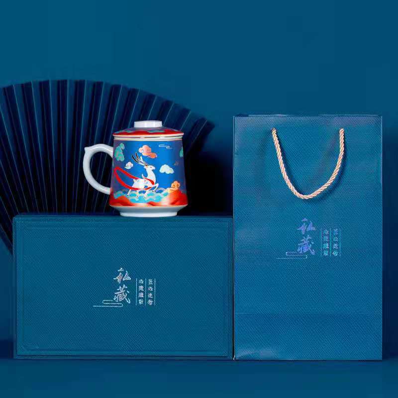 Successful People Business Creative Tea Cup Set Gift Box-3