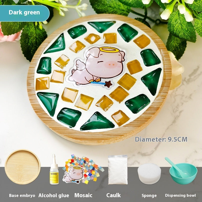 Mosaic Coaster Diy Material Package