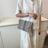 Casual Ethnic Style Woven Bag Women