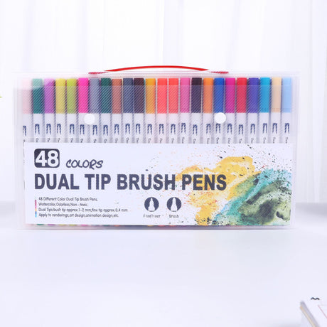 Watercolor Pen 48/60/72/100 Colors Ink Water Pen
