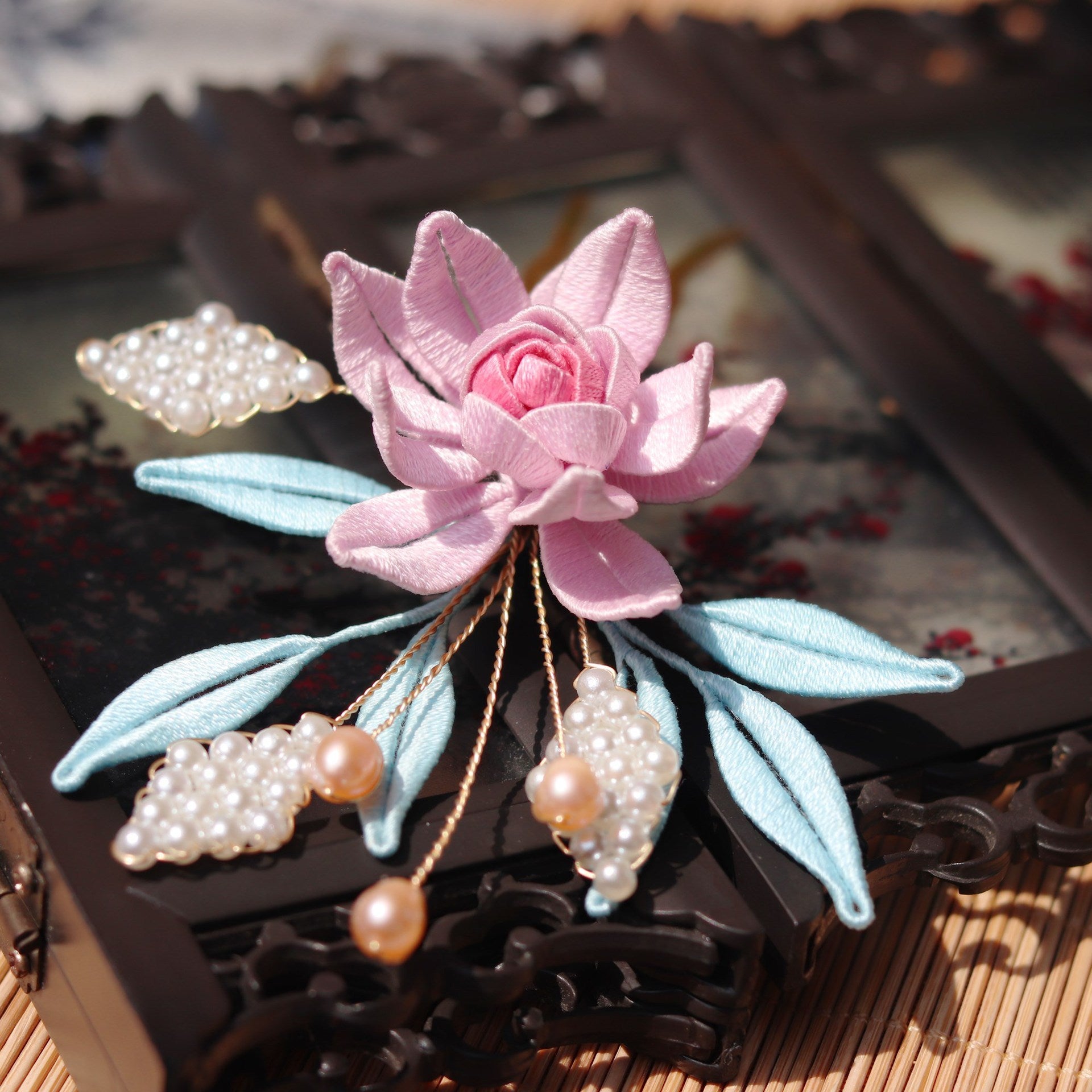 Hair Accessories Ancient Costumes Simple And Versatile Ancient Style Ming-made Pearls