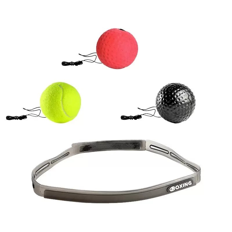 Head-mounted Boxing Reaction Training Ball