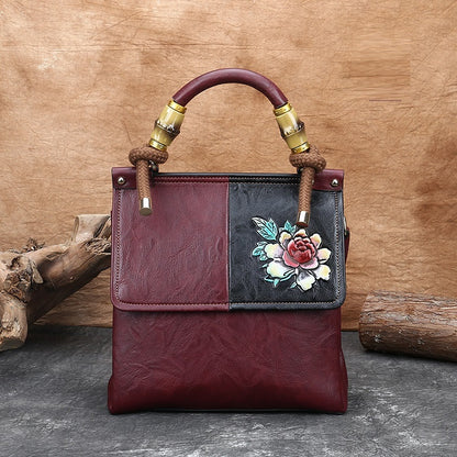 Women's High-end Literary Retro Style Shoulder Bag