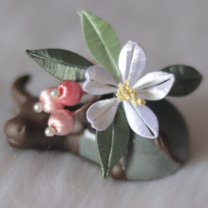 Gardenia Small Berries Spring Aberdeen Hairpin