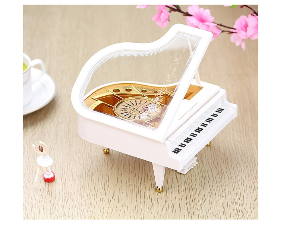 Dancing piano music box music box