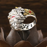 Fortune index finger opening ring