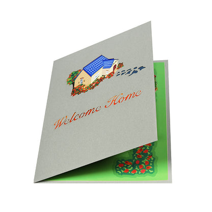 New Product Creative Housewarming 3D Stereoscopic Greeting Cards