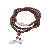 Natural Multi-ring Garnet Bracelet Women's Bracelet Ancient Style