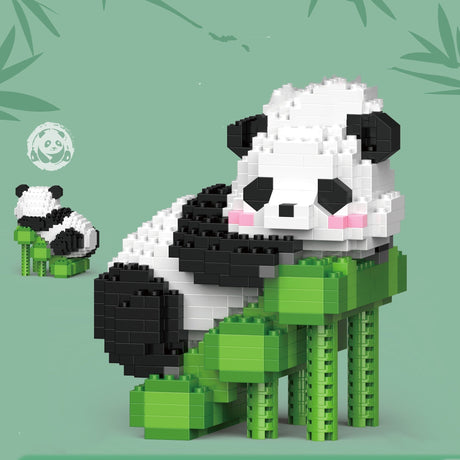 Giant Panda National Treasure Building Blocks Toys-1