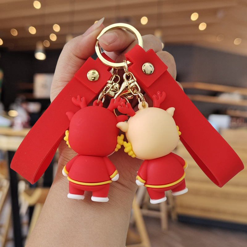 Creative Cute Little Dragon Shape Keychain Pendant