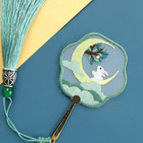 Four Seasons Scenery Handmade Embroidery Bookmark Material Kit-8