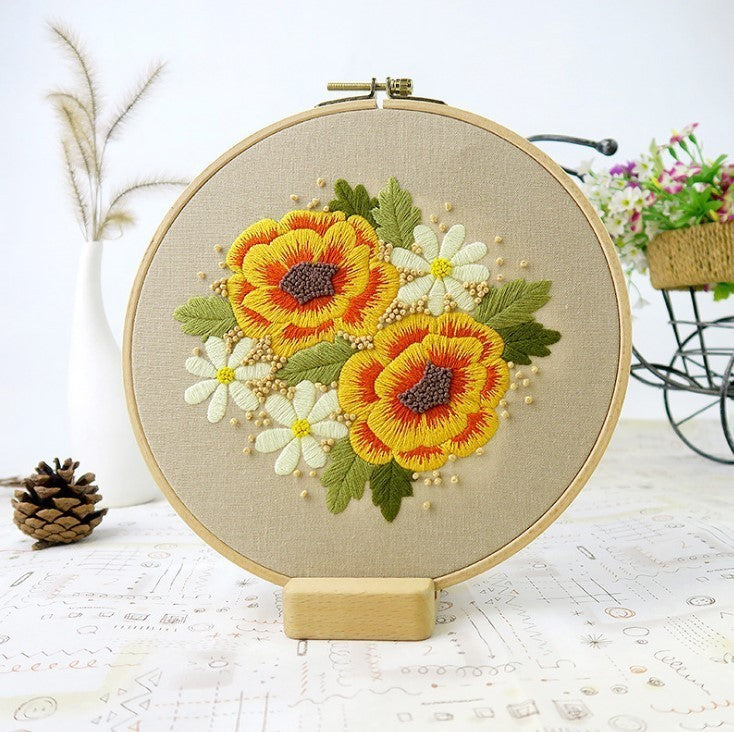 Lu Embroidery Hanging Painting Handmade Embroidery Material Package-15