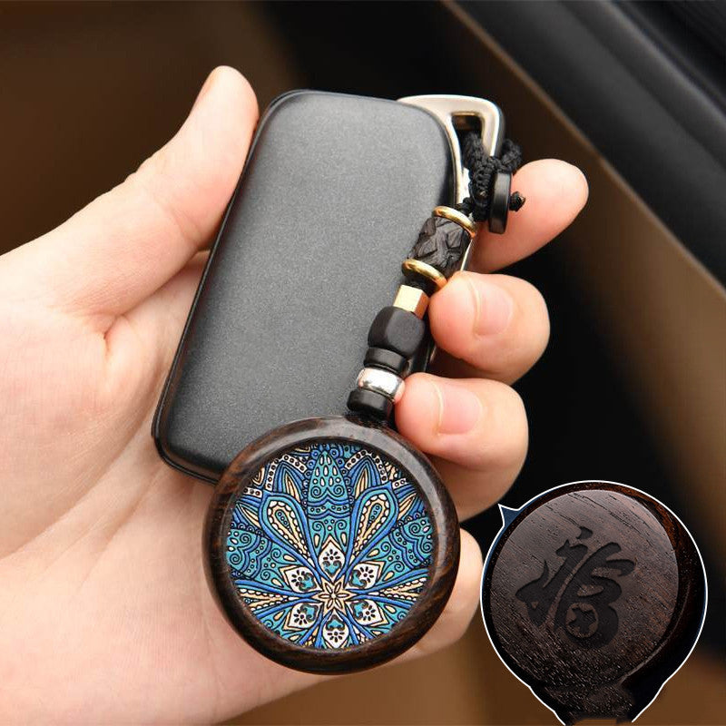 Car Key Pendant Men's High-end Rope Chain