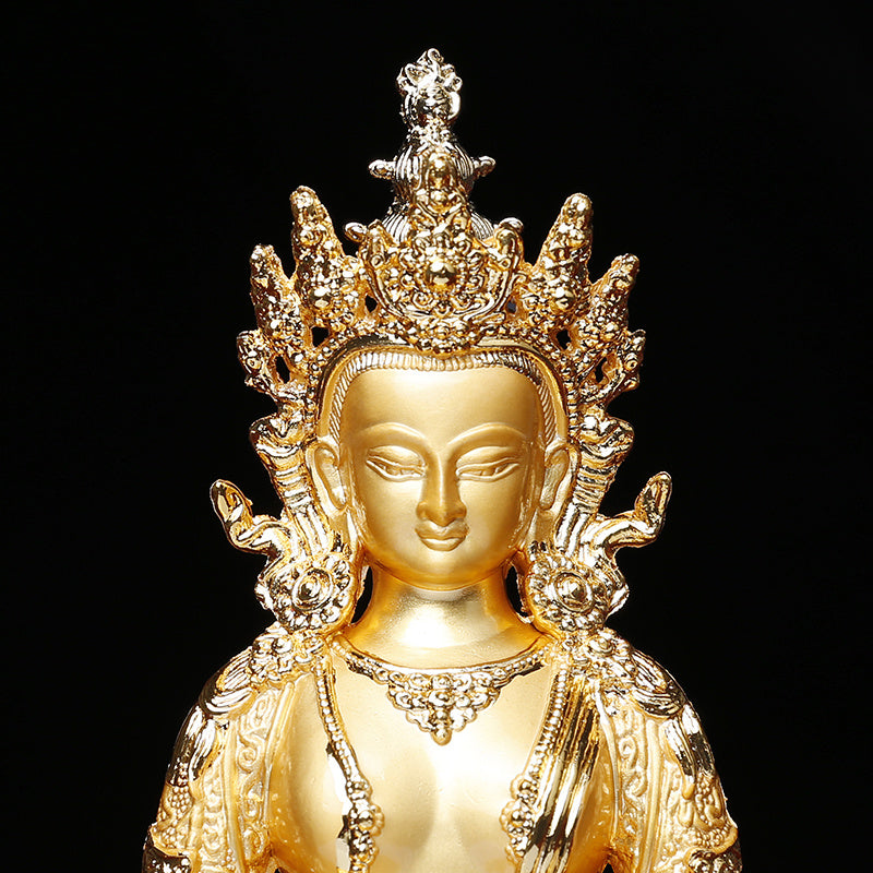 Alloy 5-inch Immeasurable Longevity Buddha