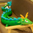 Super Slim Soft Short Plush Chinese Dragon Doll Pillow Toy-4