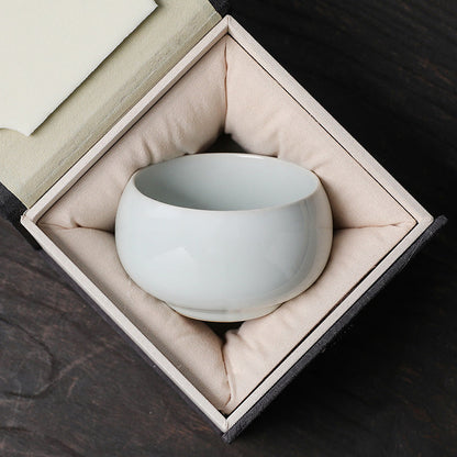 Song Dynasty Five Famous Kiln Tea Cup Set Gift Box-4