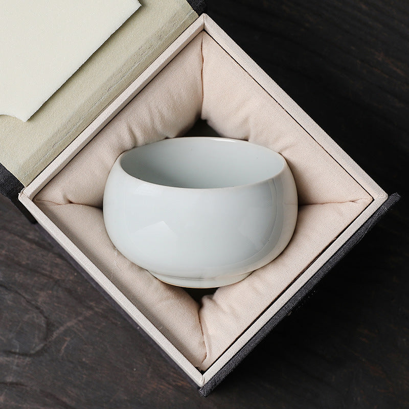 Song Dynasty Five Famous Kiln Tea Cup Set Gift Box-4