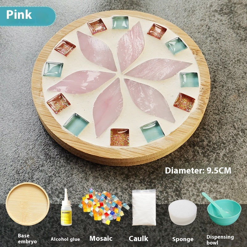 Mosaic Coaster Diy Material Package