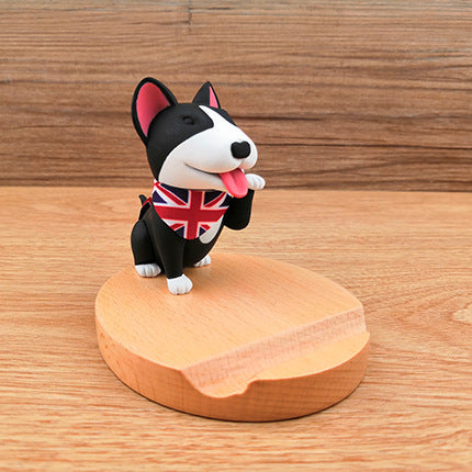 Cute Famous Dog Lazy Desktop Mobile Phone Holder-7