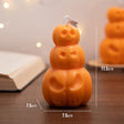 Halloween Pumpkin and Skull Aromatherapy Candle-7