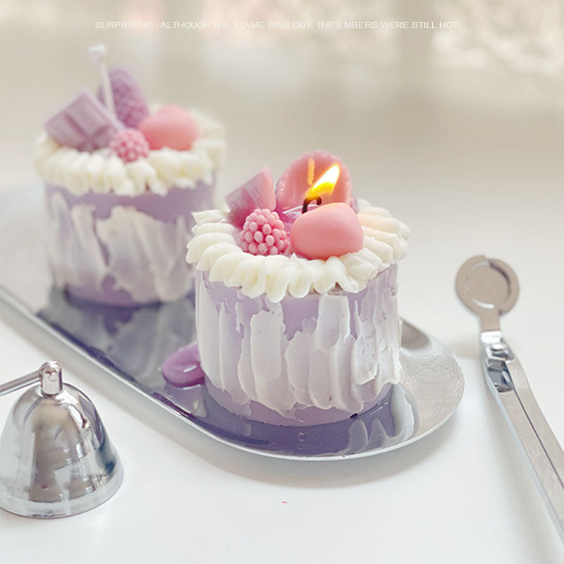 Bedroom Scented Decorations Sweetheart Cupcake Scented Candle-3