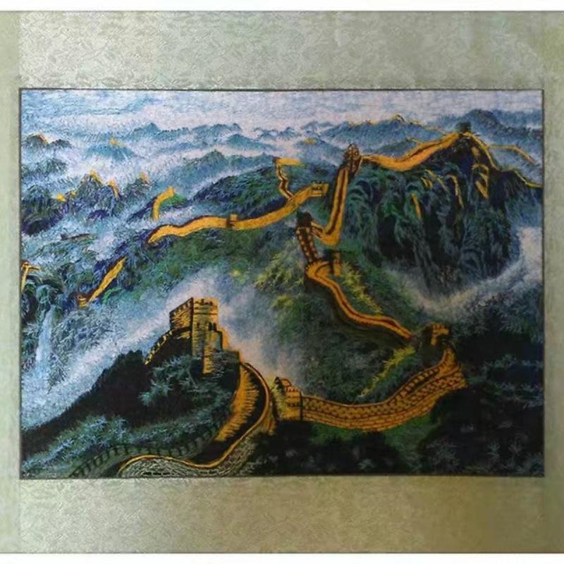 Classic Landscape Embroidery Decorative Painting-14