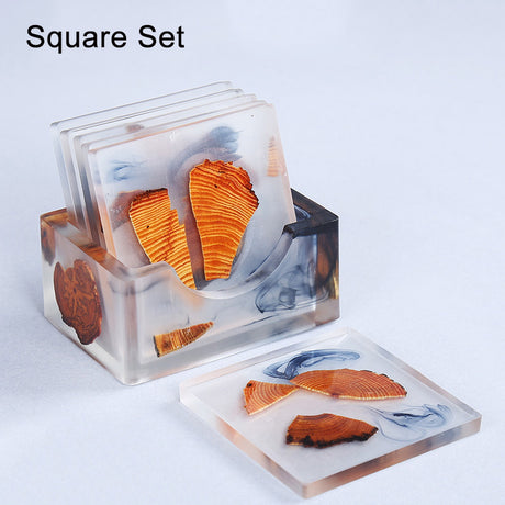 Tea Coasters Resin Kung Fu Tea Accessories Tea Ceremony Utensils Coaster