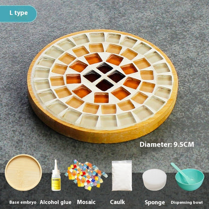 Mosaic Coaster Diy Material Package