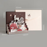 Handmade Folding Greeting Cards Exquisite And Fashionable