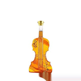 Violin Style Glass Wine Bottle