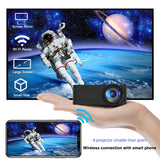 Home Portable Mini Projector HD Wireless Phone Projection