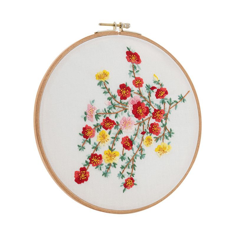 Three-dimensional Flower and Plant Handmade Embroidery Material Package-2