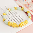 Pixiu Charm Beaded Bracelet Feng Shui Wealth Protection Gift-1