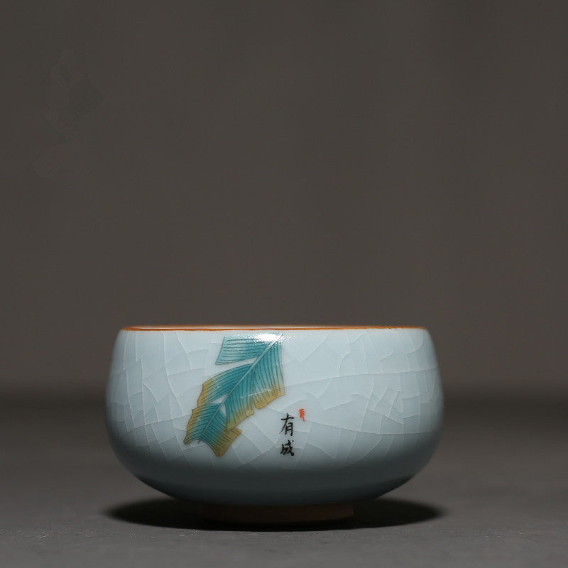 Ruyao Tianqing ceramic teacup