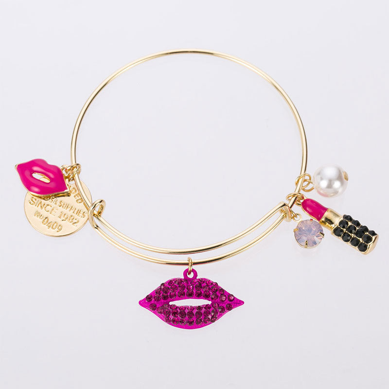 Lippenperlenarmband