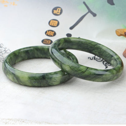 Natural Jade Muster Armband Chinesischer Stil