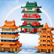 Chinese Traditional Tower Building Model Building Blocks Toys-14