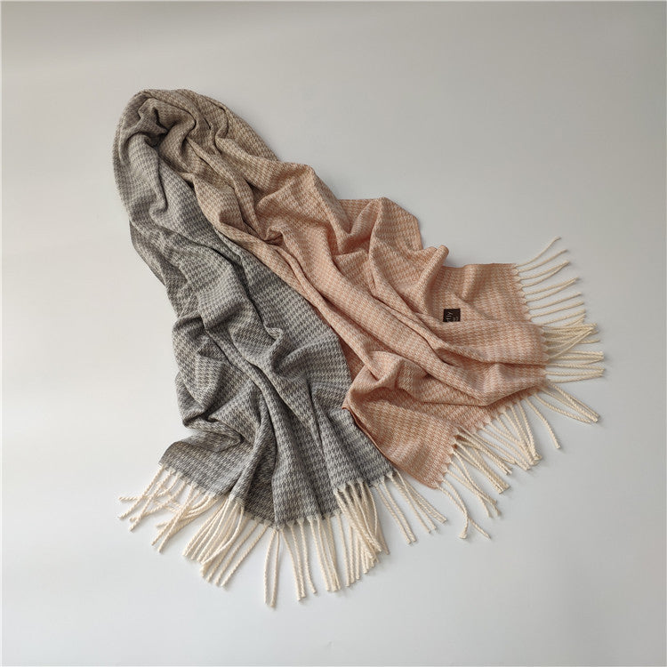 Male and Female Imitation Cashmere Scarf Couple Scarf