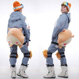 Skiing Skating Butt Pad Little Turtle Guard Equipment Knee Pads
